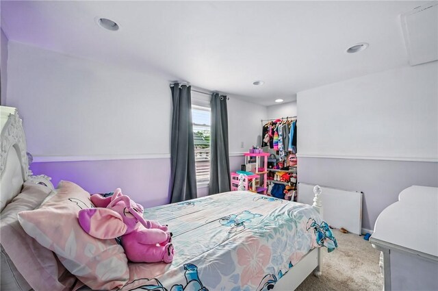 188 Taylor Ave, Sharon, PA 16146 - carpeted bedroom with recessed lighting