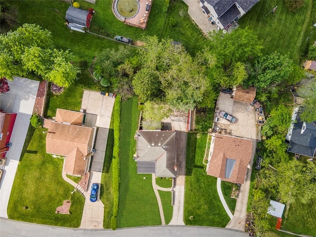 1023 Harrison St, Bethel Park, PA 15234 - aerial perspective of suburban area