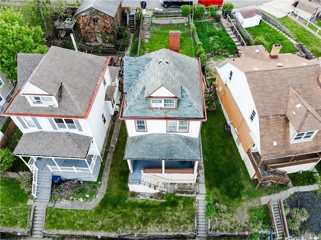 351 Center Ave, West View, PA 15229 - drone / aerial view
