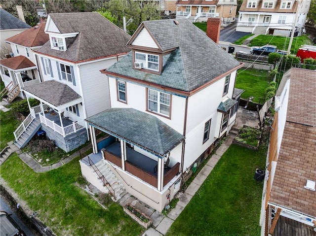 351 Center Ave, West View, PA 15229 - aerial view of residential area