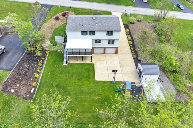 9204 Douglas Fir Dr, Plum Boro, PA 15239 - view from above of property