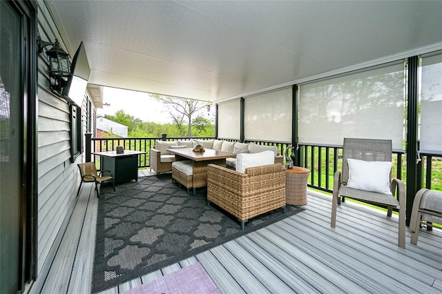 9204 Douglas Fir Dr, Plum Boro, PA 15239 - deck featuring outdoor lounge area