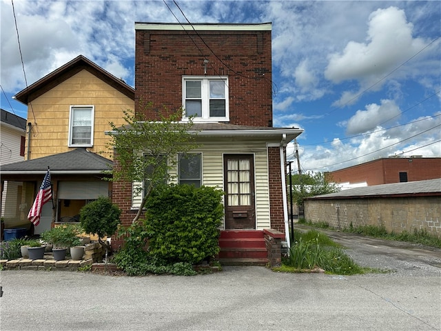 218 Keystone Way, Ellwood City Law, PA 16117 - view of front of property featuring brick siding