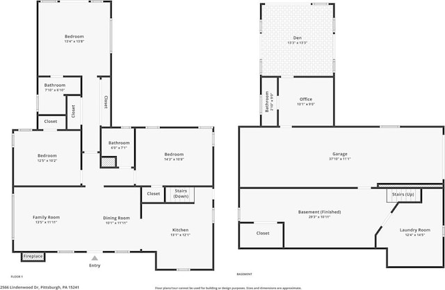 floor plan / room layout