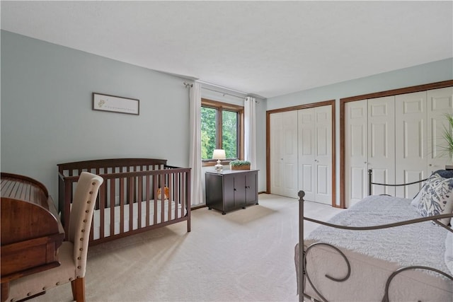 304 Diana Dr, Robinson Twp Nwa, PA 15136 - bedroom with two closets and carpet flooring