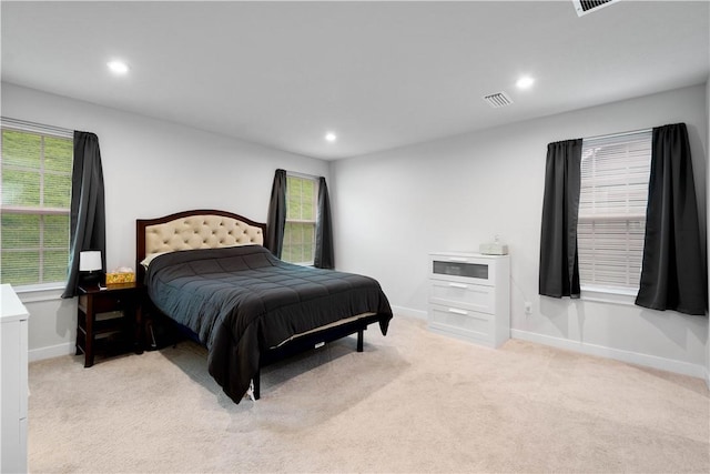 2025 Pinnacle Way S, Park, PA 15129 - bedroom featuring light carpet, baseboards, and recessed lighting