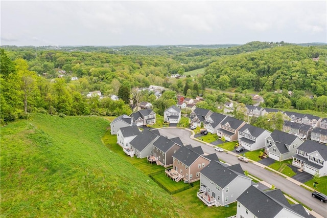 2025 Pinnacle Way S, Park, PA 15129 - aerial view of residential area with a forest