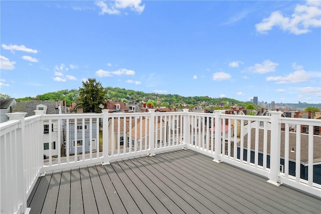view of deck