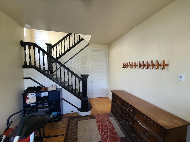 743 Taylor Ave, Avalon, PA 15202 - stairway with wood finished floors