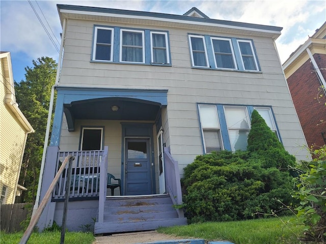 743 Taylor Ave, Avalon, PA 15202 - view of front of home with a porch