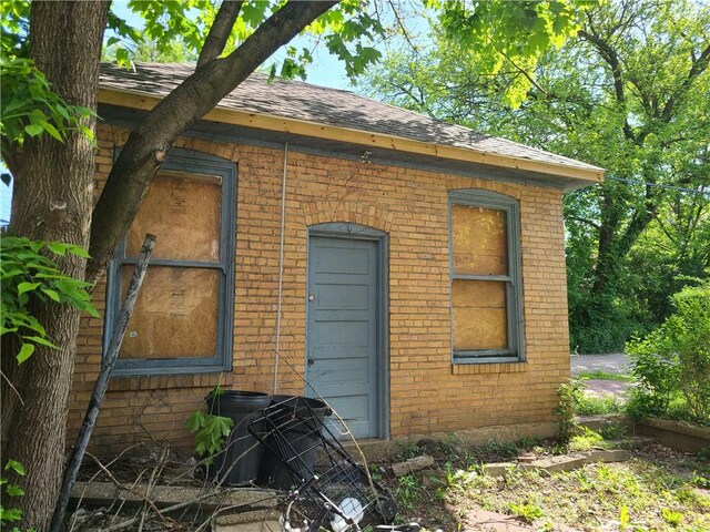 743 Taylor Ave, Avalon, PA 15202 - view of property exterior with brick siding and roof with shingles