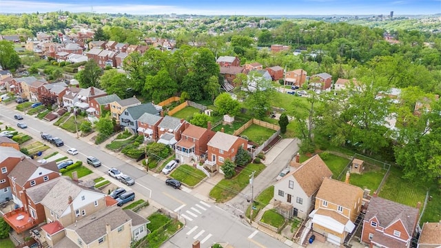 665 Dunster St, Brookline, PA 15226 - aerial view of residential area