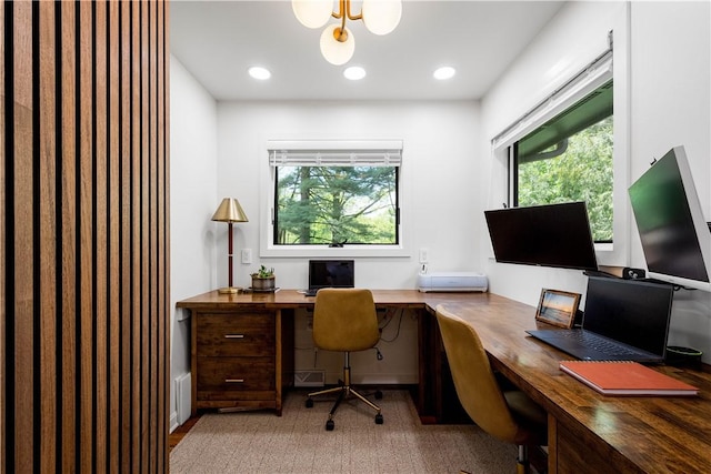 205 Seegar Rd, Upper St Clair, PA 15241 - office with recessed lighting