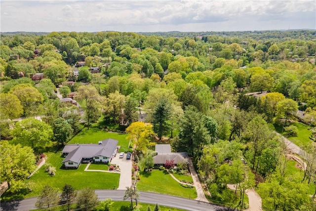 205 Seegar Rd, Upper St Clair, PA 15241 - drone / aerial view of a heavily wooded area