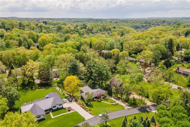 205 Seegar Rd, Upper St Clair, PA 15241 - bird's eye view of a forest