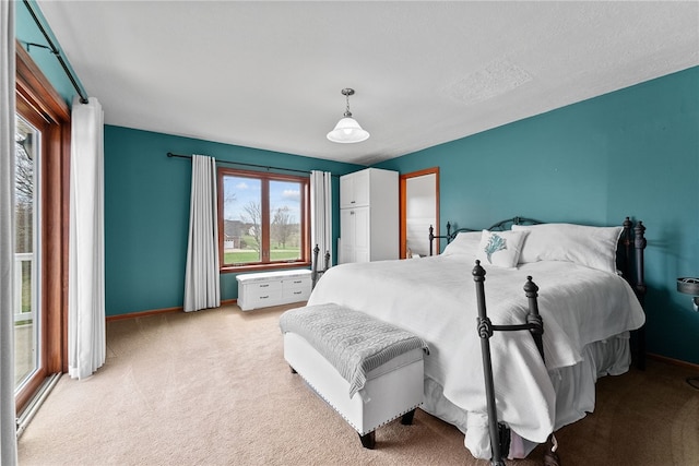 844 Old Millcreek Rd, Hookstown, PA 15050 - bedroom featuring light carpet and baseboards