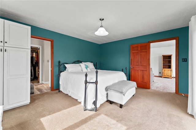 844 Old Millcreek Rd, Hookstown, PA 15050 - bedroom featuring light colored carpet and baseboards