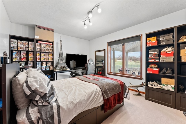 844 Old Millcreek Rd, Hookstown, PA 15050 - carpeted bedroom with a textured ceiling