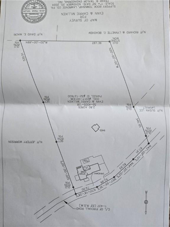 survey map / technical document