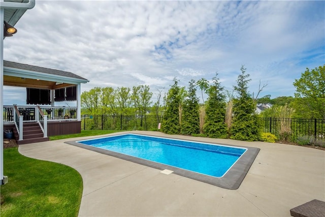 276 Regency Dr, North Strabane, PA 15330 - view of swimming pool featuring a fenced backyard and a patio area