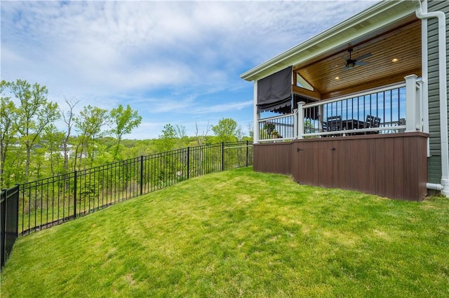 276 Regency Dr, North Strabane, PA 15330 - view of yard with a ceiling fan