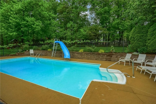 441 Settlers Village Cir, Cranberry Twp, PA 16066 - view of swimming pool featuring a water slide and a patio area