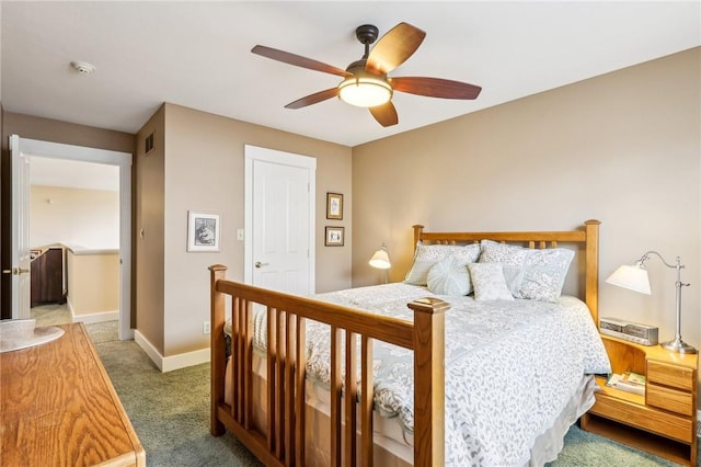 238 Berkeley Way, Monroeville, PA 15146 - bedroom featuring carpet floors, ceiling fan, and baseboards