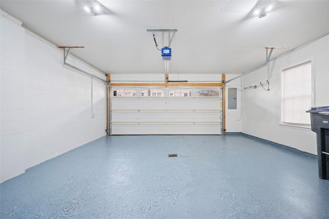 3009 Village Run, Pine Twp Nal, PA 15090 - garage featuring a garage door opener and electric panel
