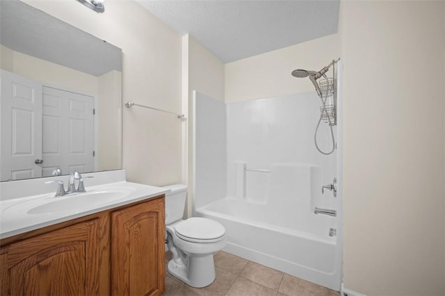 3009 Village Run, Pine Twp Nal, PA 15090 - full bath with tile patterned flooring, toilet, vanity, and bathing tub / shower combination