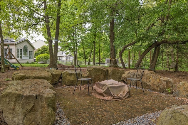 view of yard