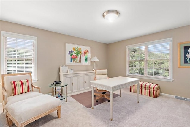 305 Woodstream Dr, Ohara, PA 15238 - carpeted home office with baseboards