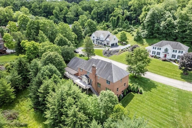 305 Woodstream Dr, Ohara, PA 15238 - view of subject property with a heavily wooded area