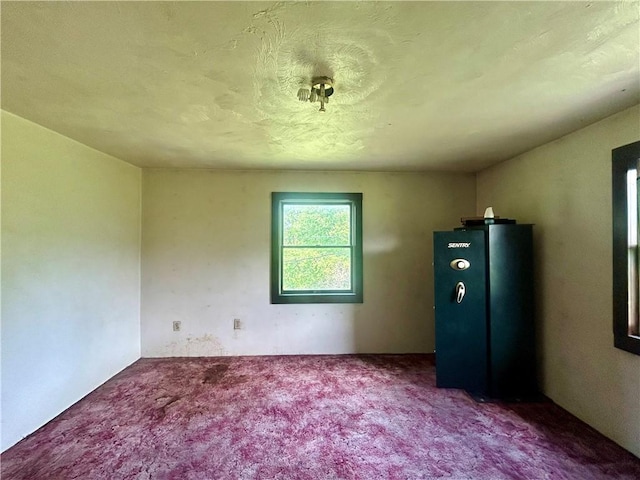 unfurnished bedroom with carpet