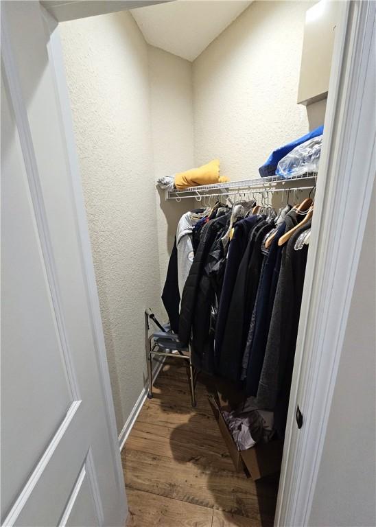 129 Bay Ct, Chartiers, PA 15301 - walk in closet with wood finished floors
