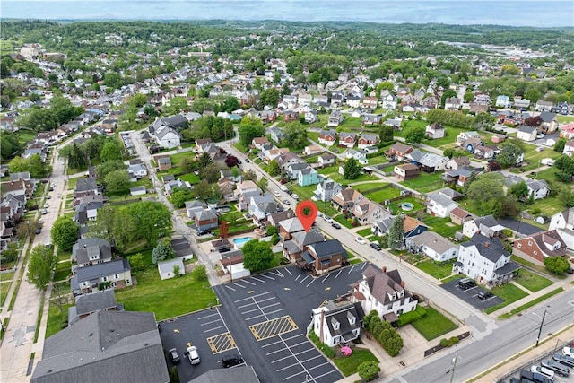 57 Laurel Ave, City Of Washington, PA 15301 - aerial overview of property's location featuring nearby suburban area