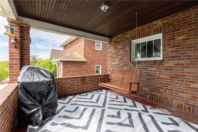 57 Laurel Ave, City Of Washington, PA 15301 - view of patio featuring grilling area