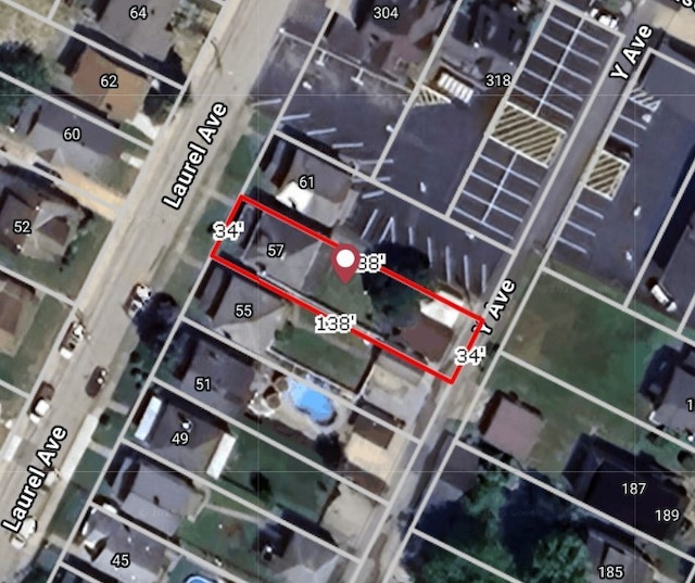 57 Laurel Ave, City Of Washington, PA 15301 - map of property location