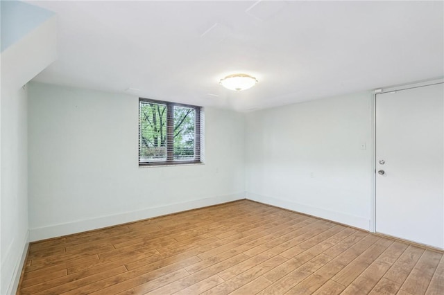 46 Churchill Rd, Churchill Boro, PA 15235 - unfurnished room with light wood finished floors and baseboards