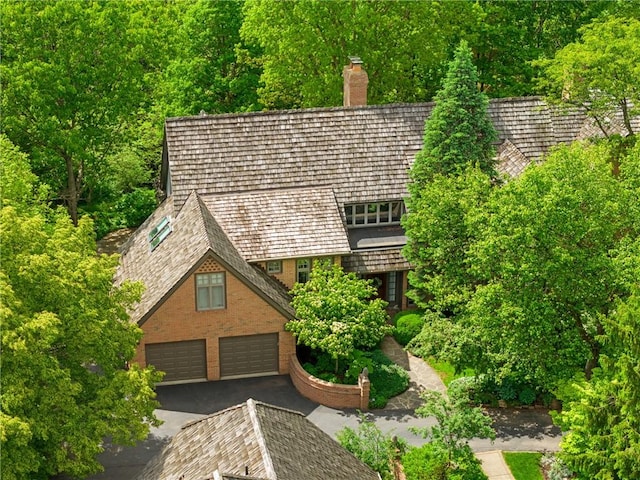 view of subject property