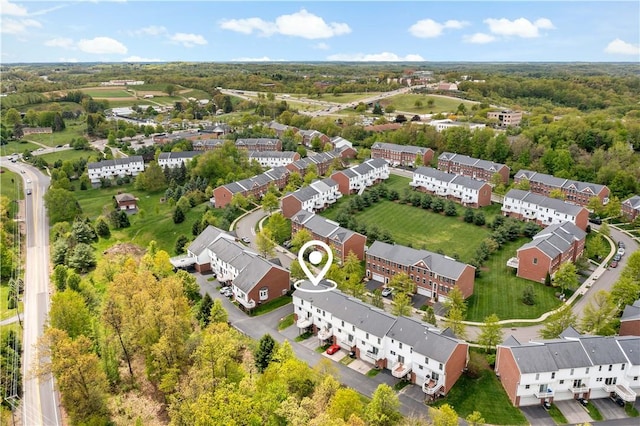 drone / aerial view
