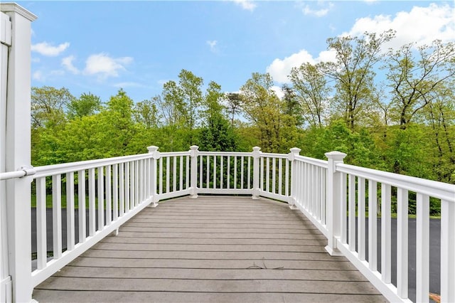view of deck