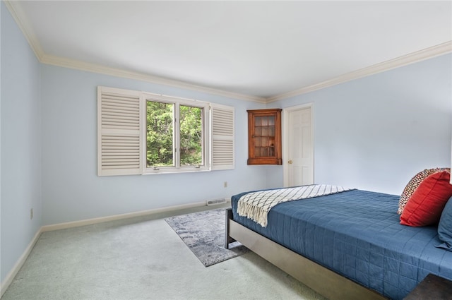 1 Way Hollow Rd, Edgeworth, PA 15143 - carpeted bedroom with ornamental molding and baseboards