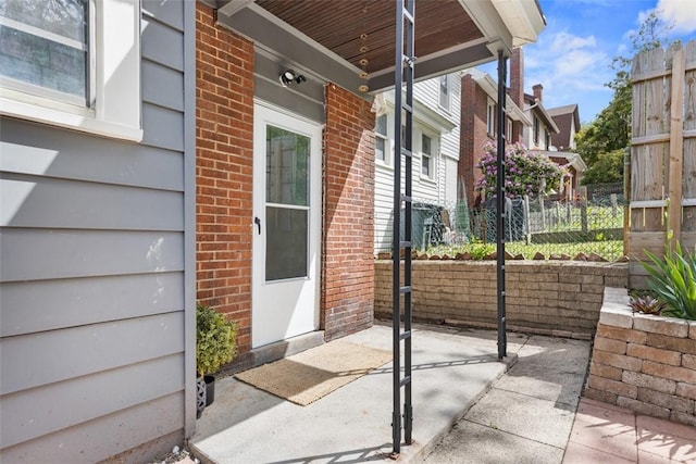 432 Iberia St, Mt Washington, PA 15211 - view of patio featuring fence