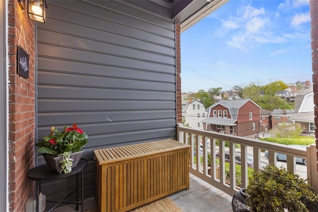 432 Iberia St, Mt Washington, PA 15211 - balcony featuring a residential view