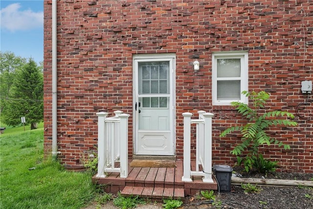 550 Mcclane Farm Rd, Chartiers, PA 15301 - view of exterior entry featuring brick siding