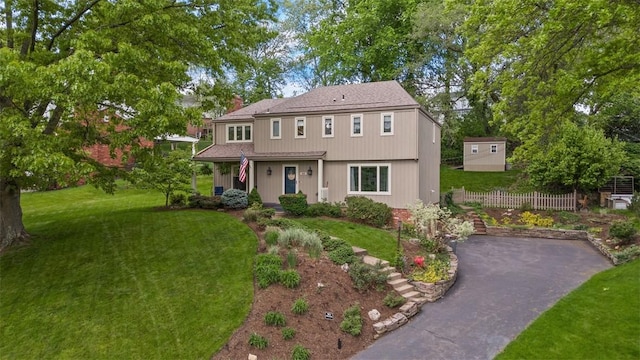 1805 Taper Dr, Upper St Clair, PA 15241 - view of front of property featuring a chimney