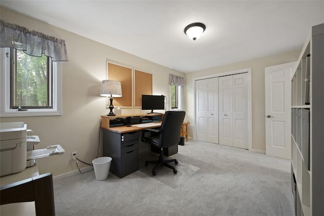 1805 Taper Dr, Upper St Clair, PA 15241 - office with light colored carpet and baseboards