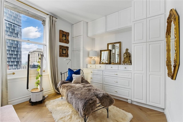 sitting room with plenty of natural light