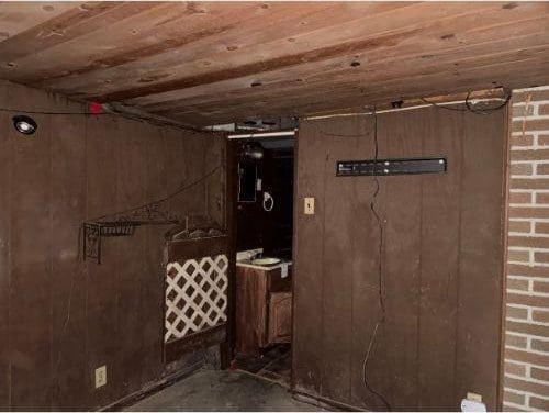 543 Highland Ave, Kittanning Boro, PA 16201 - view of unfinished basement