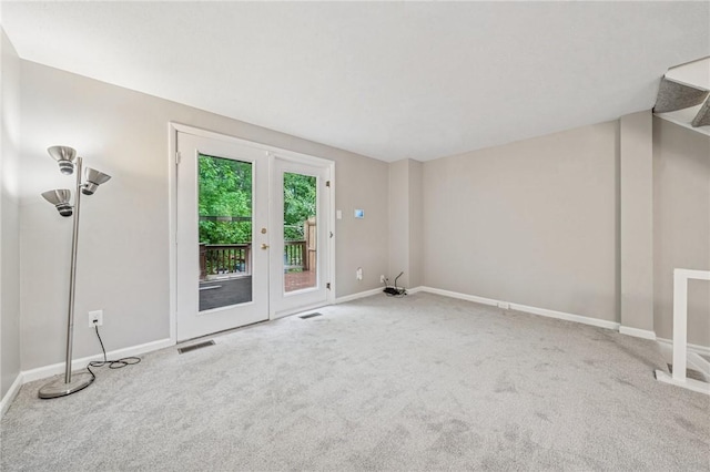 610 Arkwood Dr, Bethel Park, PA 15102 - carpeted empty room with baseboards